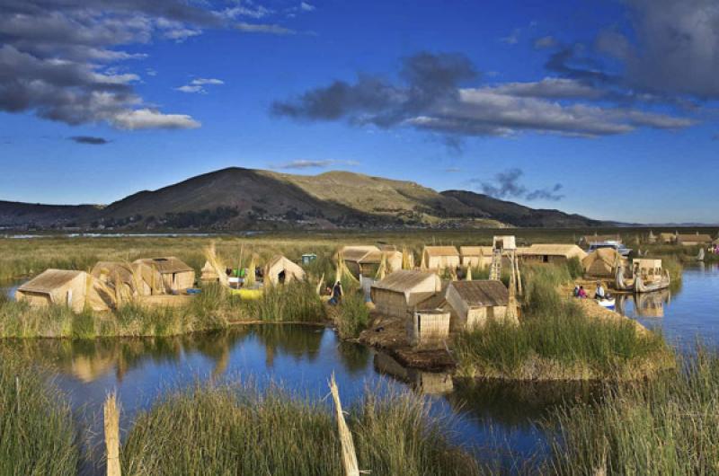 Isla de los Uros, Puno, Peru, Lima, Sur America