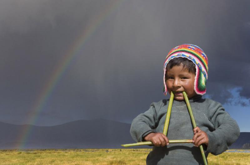 NiÃ±o Aimara, Puno, Peru, Lima, Sur America