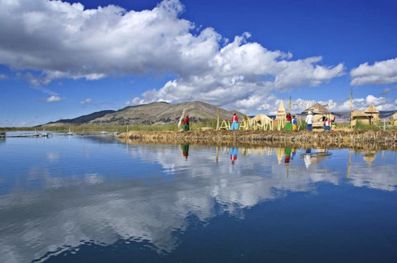 Lago Titicaca, Puno, Peru, Lima, Sur America