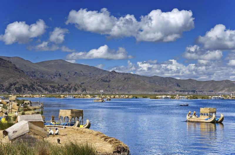 Lago Titicaca, Puno, Peru, Lima, Sur America