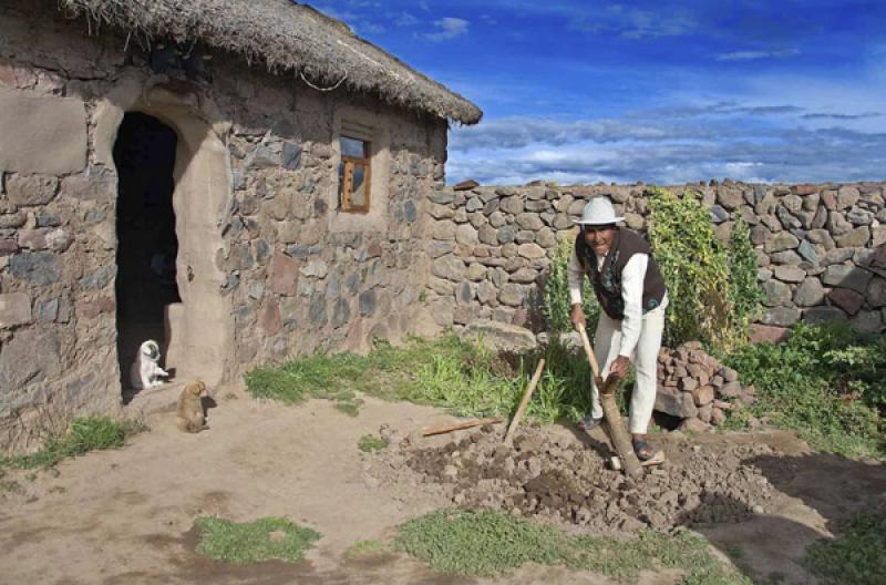 Indigena Aimara, Puno, Peru, Lima, Sur America