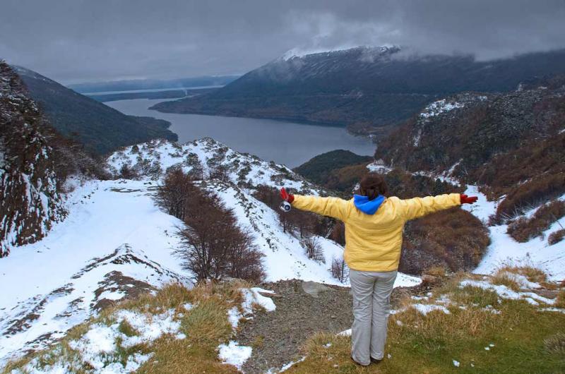 Lago Fagnano, Ushuaia, Patagonia, Argentina