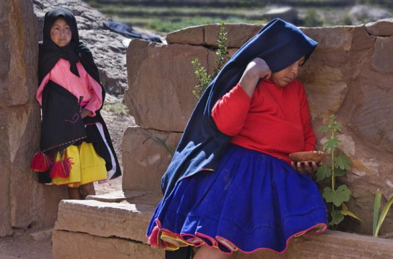 Indigenas Aimara, Puno, Peru, Lima, Sur America