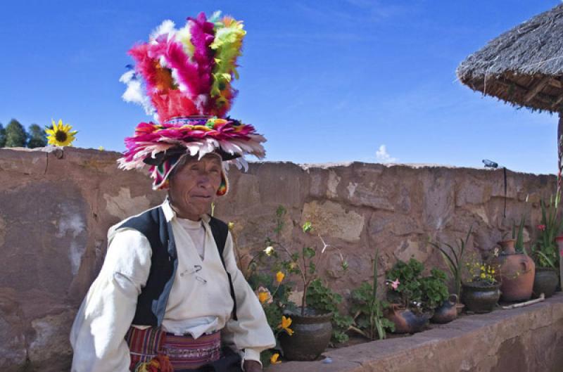 Indigena Aimara, Puno, Peru, Lima, Sur America