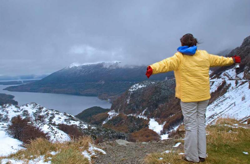 Lago Fagnano, Ushuaia, Patagonia, Argentina