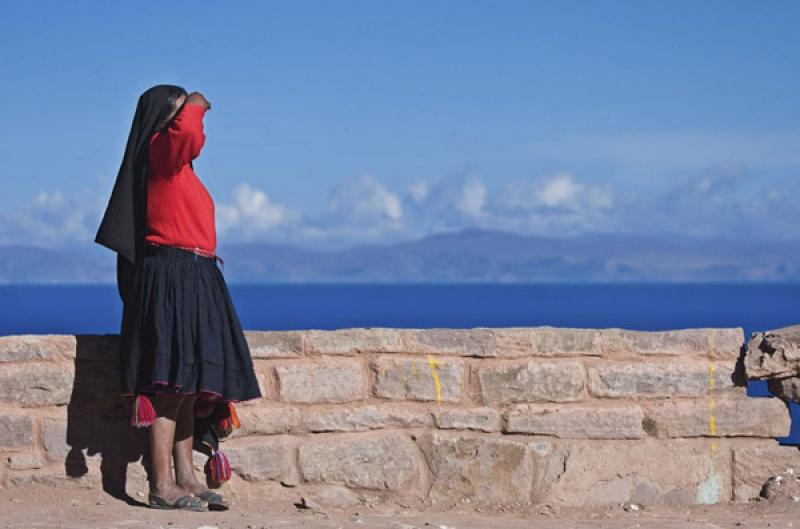 Indigena Aimara, Puno, Peru, Lima, Sur America