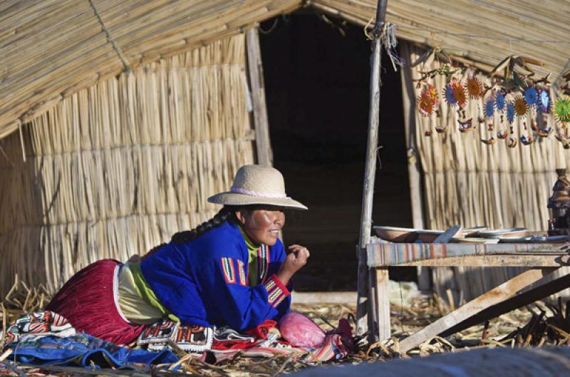 Indigena Aimara, Puno, Peru, Lima, Sur America