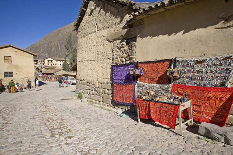 Mercado Quechua, Ollantaytambo, Cuzco, Cusco, Peru...