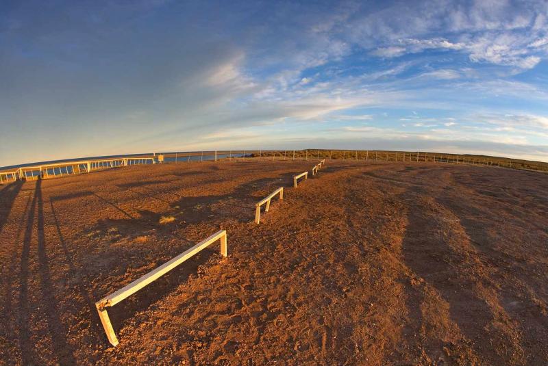 Playa de Piramides, Peninsula Valdes, Argentina