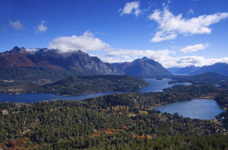 Lago Nahuel Huapi, Bariloche, Rio Negro, Patagonia...