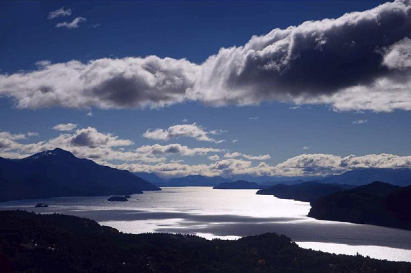 Lago Nahuel Huapi, Bariloche, Rio Negro, Patagonia...