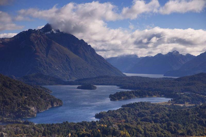 Lago Nahuel Huapi, Bariloche, Rio Negro, Patagonia...