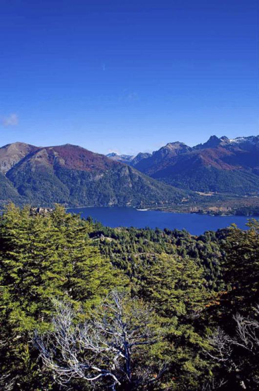 Lago Nahuel Huapi, Bariloche, Rio Negro, Patagonia...