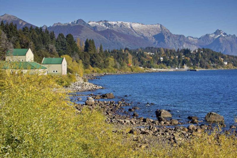 Lago Nahuel Huapi, Bariloche, Rio Negro, Patagonia...