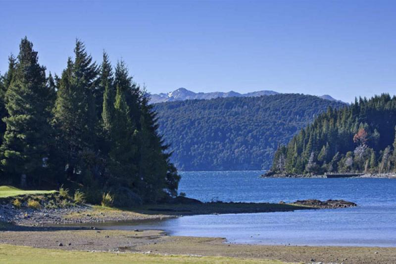 Lago Nahuel Huapi, Bariloche, Rio Negro, Patagonia...