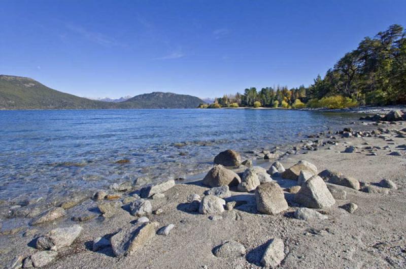 Lago Nahuel Huapi, Bariloche, Rio Negro, Patagonia...