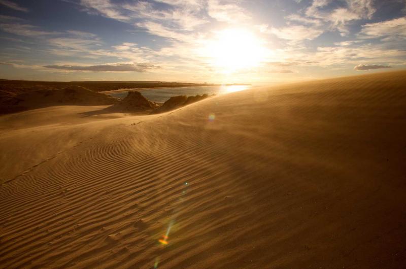 Playa de Piramides, Peninsula Valdes, Argentina