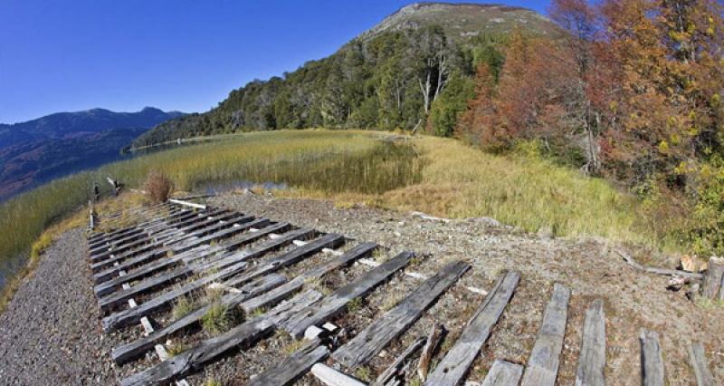 Lago Nahuel Huapi, Bariloche, Rio Negro, Patagonia...