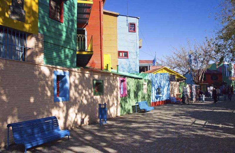 Caminito, La Boca, Buenos Aires, Argentina, Sur Am...