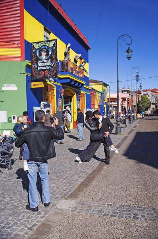 Caminito, La Boca, Buenos Aires, Argentina, Sur Am...