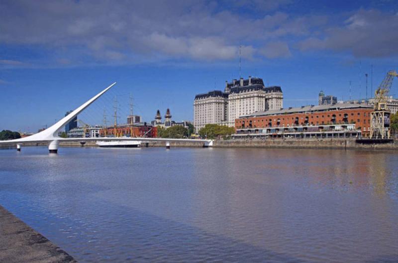 Puerto Madero, Buenos Aires, Argentina, Sur Americ...