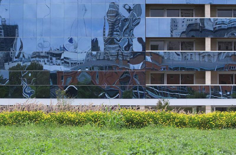 Detalle de un Edificio, Buenos Aires, Argentina, S...