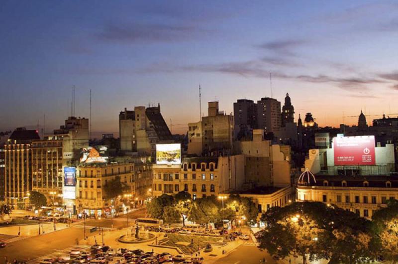 Panoramica de la Ciudade de Buenos Aires, Argentin...