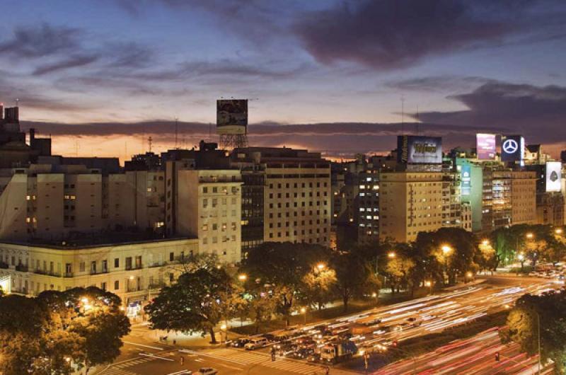 Panoramica de la Ciudade de Buenos Aires, Argentin...