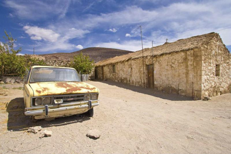 Pueblo Viejo, Caspana, Calama, Antofagasta, Chile,...