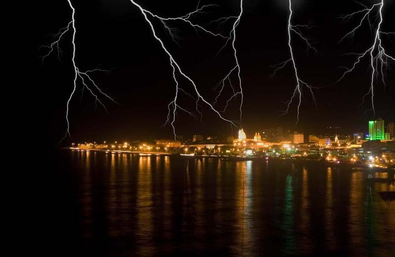 Panoramica de la Ciudad de Cartagena, Bolivar, Col...