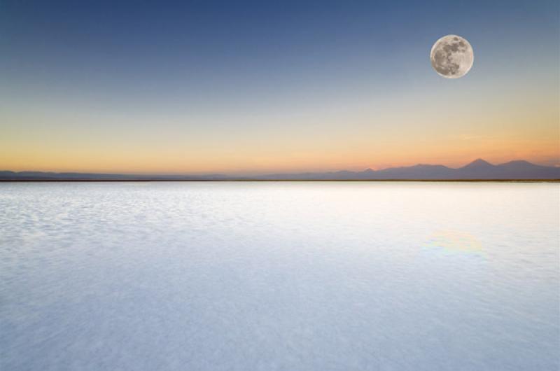 Laguna Tebenquiche, San Pedro de Atacama, Antofaga...