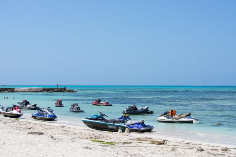 Motos de Agua, Isla de San Andres, Archipielago de...