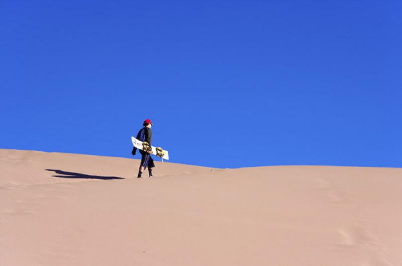 Sandboard en Valle de la Muerte, San Pedro de Atac...