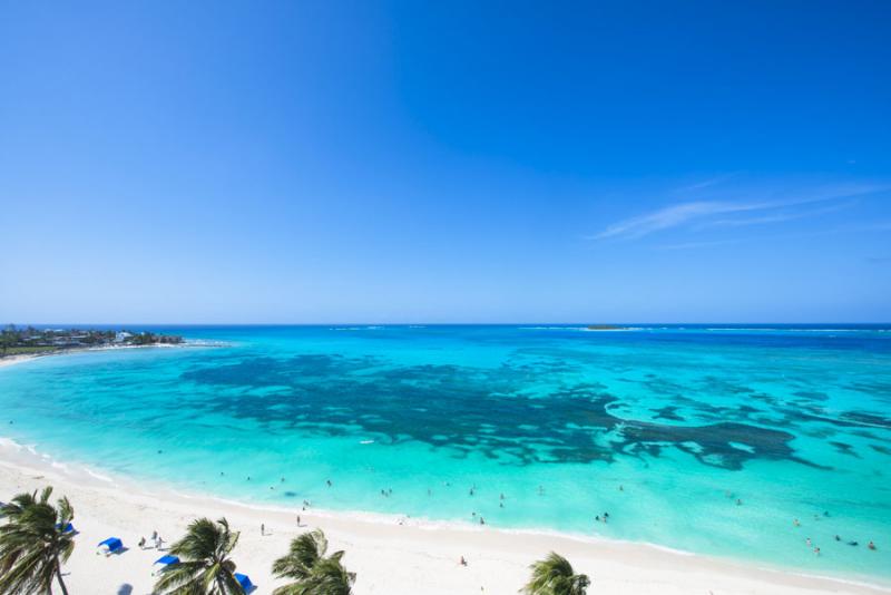 Panoramica de Isla de San Andres, Archipielago de ...