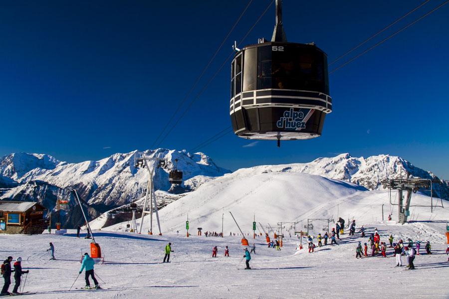 L'Alpe d'Huez, Alpes Fraceses, Francia, Europa