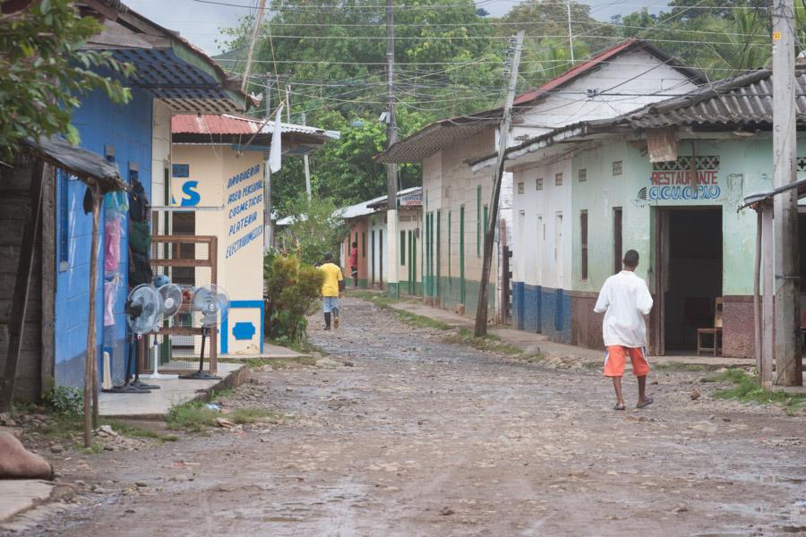 Calle en Montelibano, Cordoba, Colombia