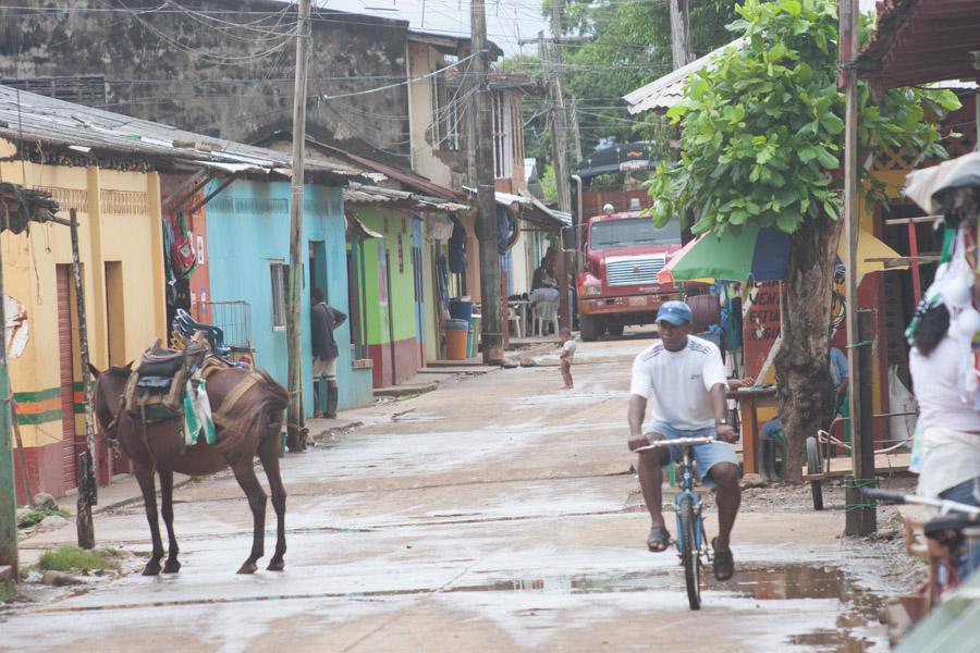 Calle en Montelibano, Cordoba, Colombia