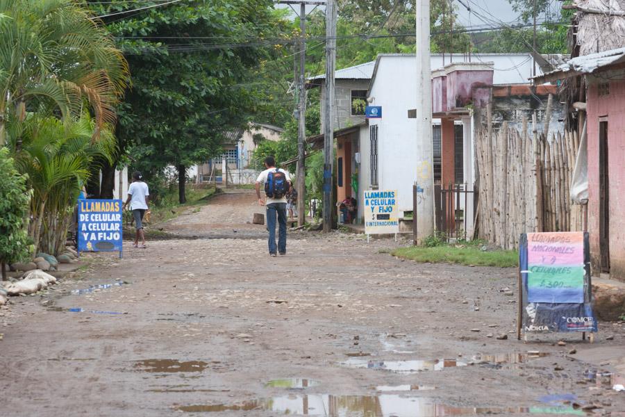 Calle en Montelibano, Cordoba, Colombia