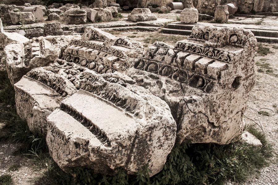 Templo Baalbek, Libano