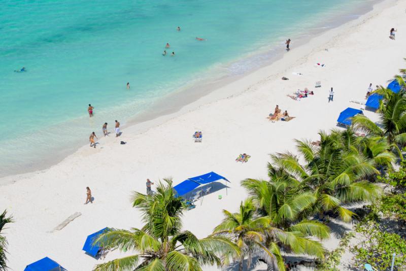 Panoramica de Isla de San Andres, Archipielago de ...