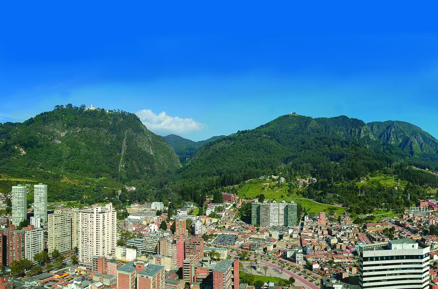 Panoramica en la Ciudad de Bogota, Cundinamarca, C...