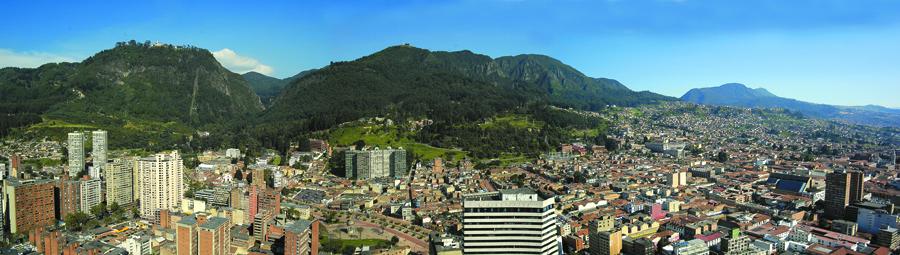 Panoramica en la Ciudad de Bogota, Cundinamarca, C...