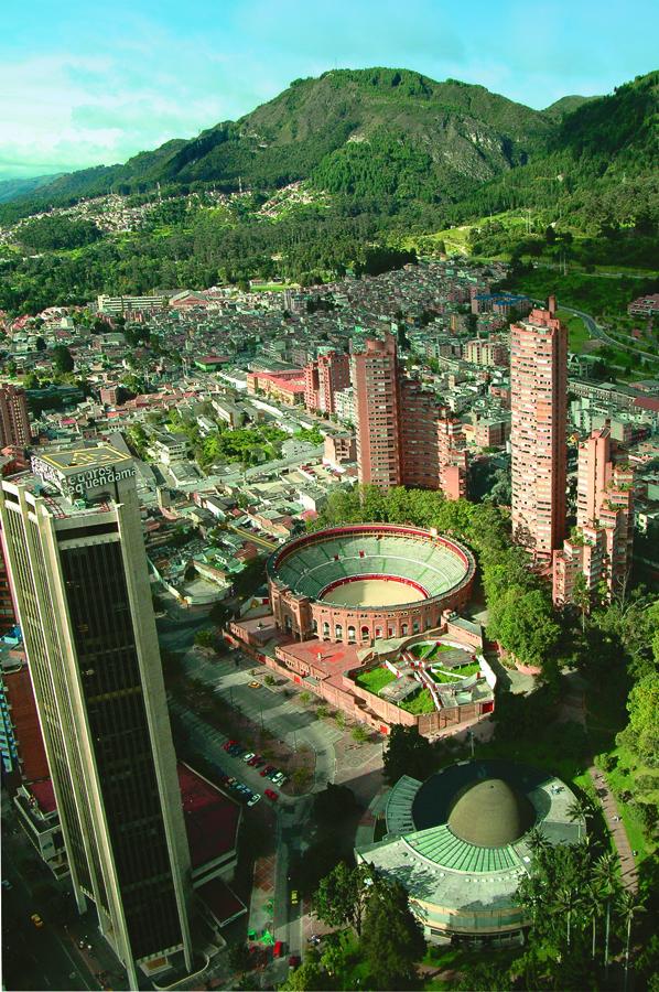 Panoramica, centro de la Ciudad de Bogota, Cundina...