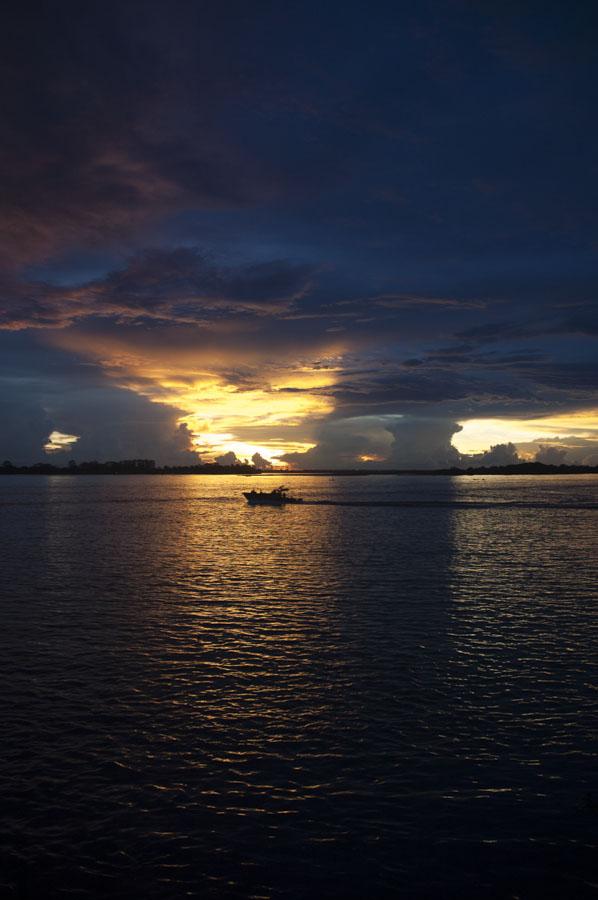 Atardecer, Amazonas, Colombia