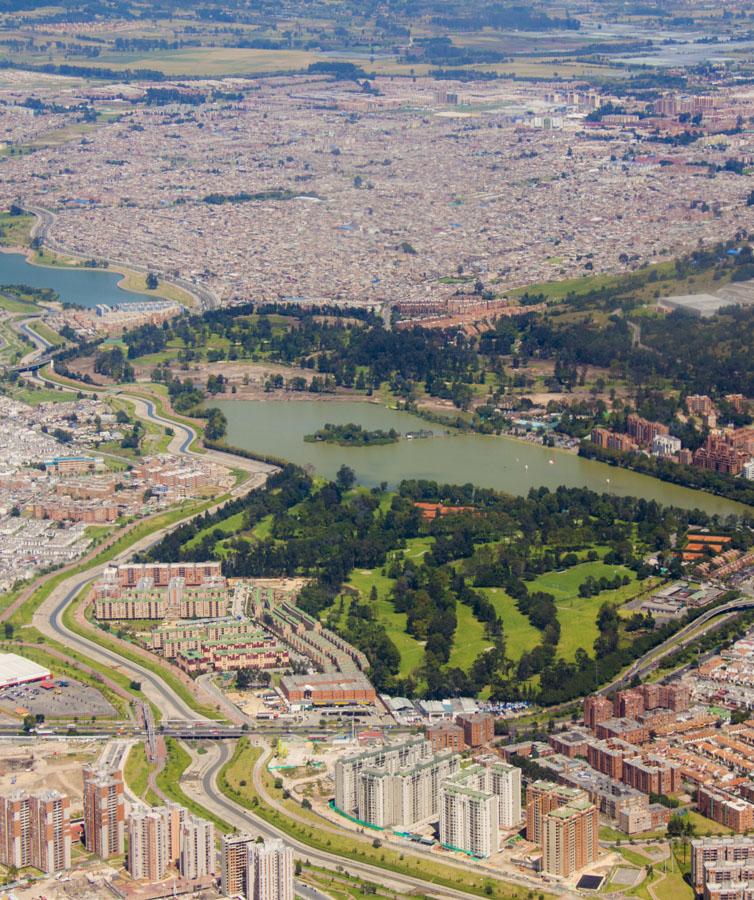 Panoramica de la Ciudad de Bogota, Cundinamarca, C...