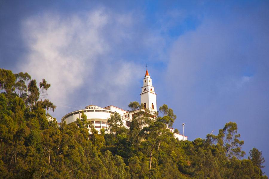 Cerro de Monserrate en Bogota, Cundinamarca, Colom...