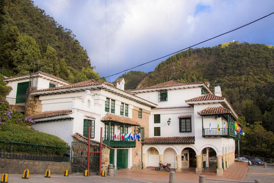 Cerro de Monserrate en Bogota, Cundinamarca, Colom...