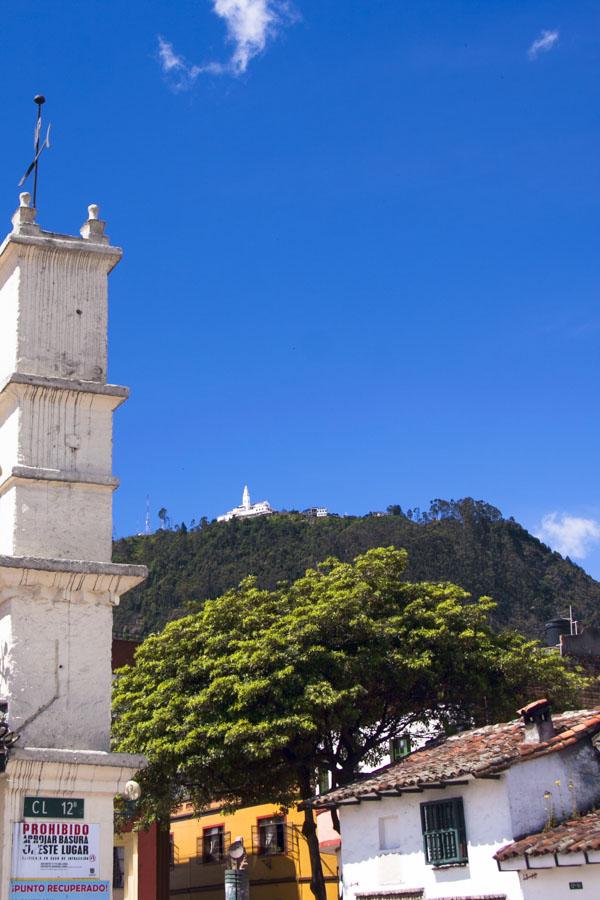 Cerro de Monserrate en Bogota, Cundinamarca, Colom...