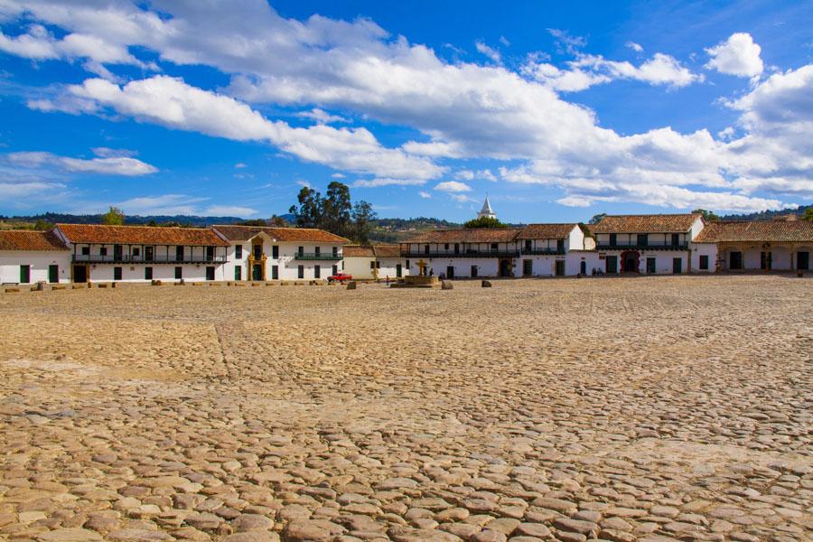 Plaza Principal, Villa de Leyva, Boyaca, Tunja, Co...