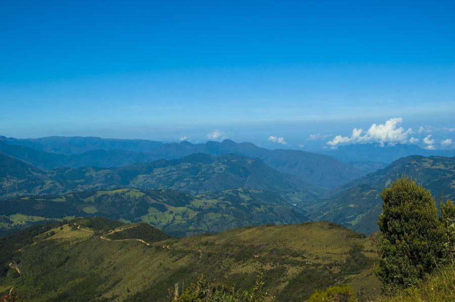 Paisaje Boyaca, Colombia